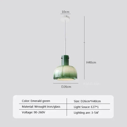 MedievalSimplicity - Glass Pendant Lamp