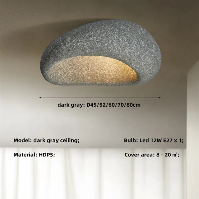 WabiSabiGlow - ceiling lighting Wabi Sabi - Japanese inspired lamp