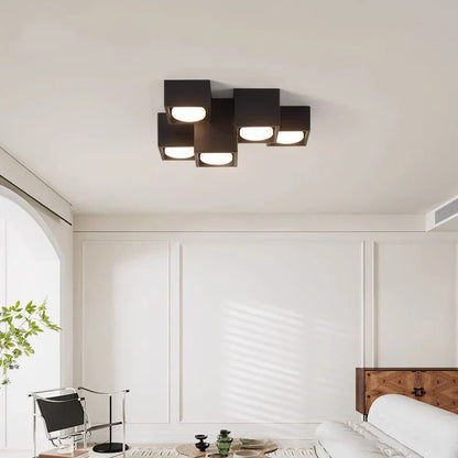 RetroGleam - Fabric ceiling lamp