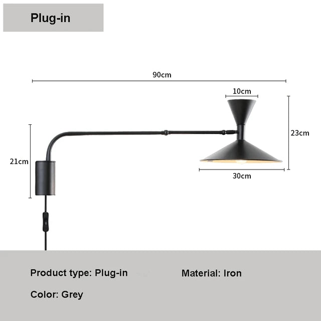 PureFlex - Nordic Swing wall light