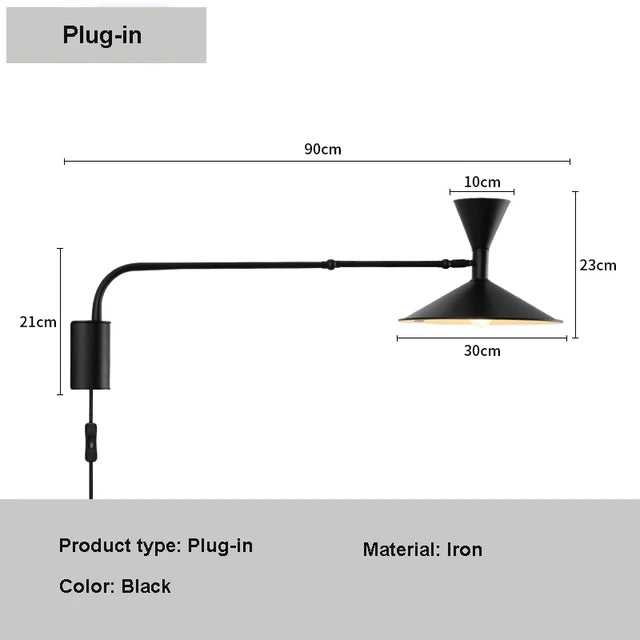 PureFlex - Nordic Swing wall light