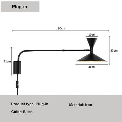 PureFlex - Nordic Swing wall light