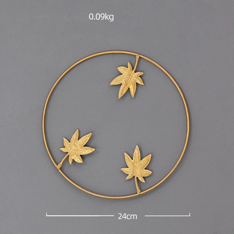 Golden Leaf Wall Decor