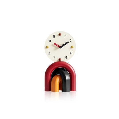 Nordic Art Arch Design Table Clock