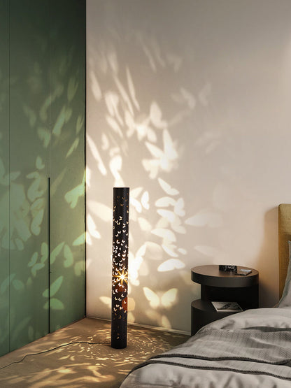 Modern Miravique Column Floor Lamp – Sleek Design with Adjustable LED Lighting for Home & Commercial Use