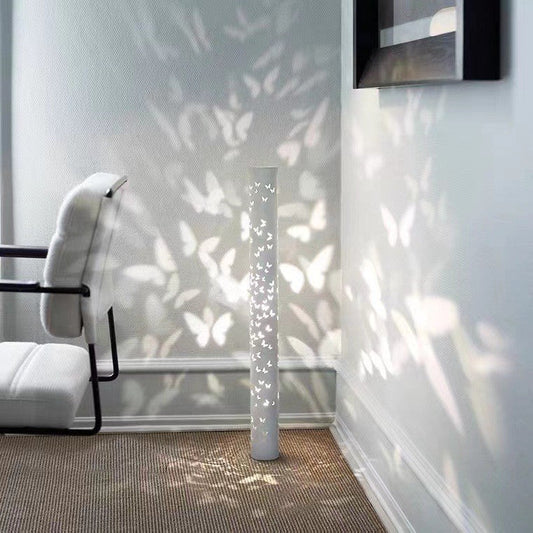 Modern Miravique Column Floor Lamp – Sleek Design with Adjustable LED Lighting for Home & Commercial Use