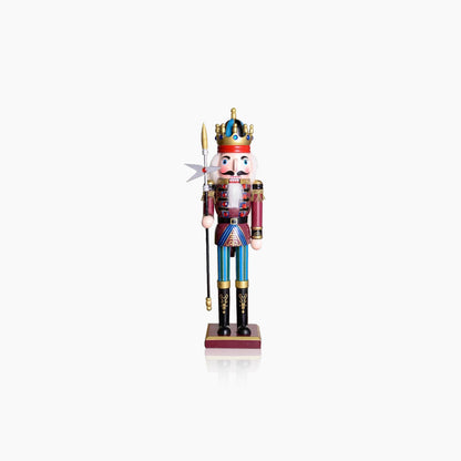 Wooden Nutcracker Hand-Crafted Puppet Military Band