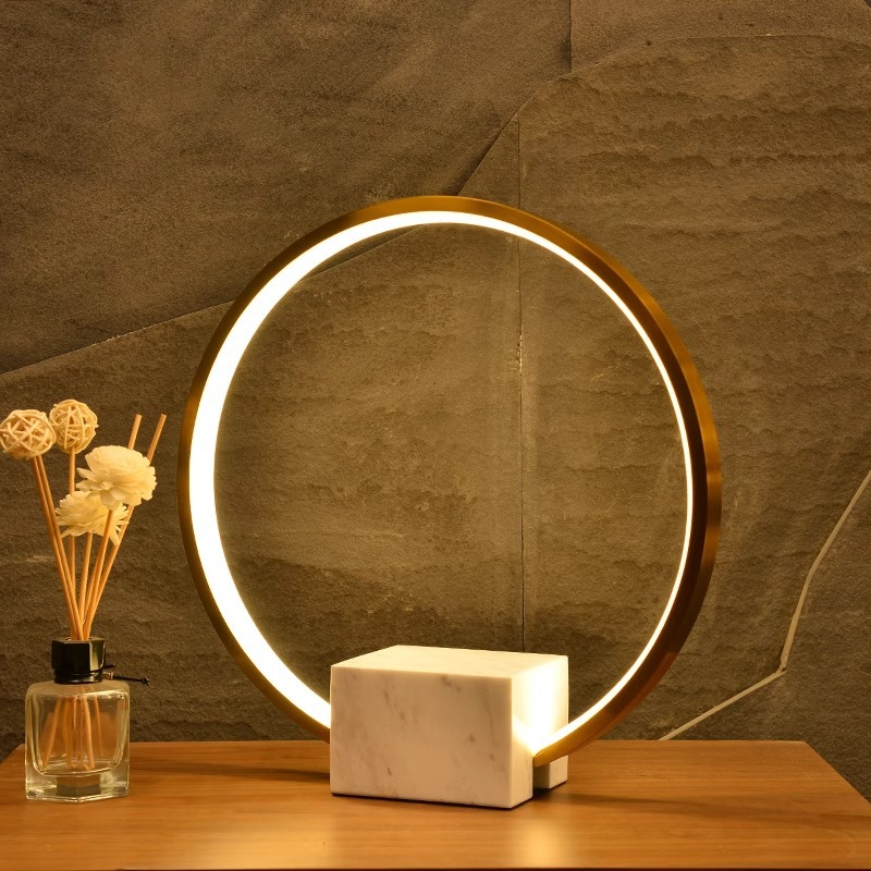 Modern LED Circle Table Lamp