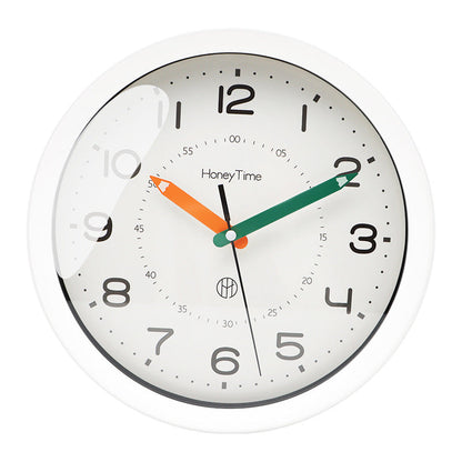 StilKids Ultra Silent Wall Clock for Kids' Rooms & Classrooms | 12-Inch Educational Clock