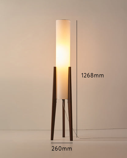 Walnut Floor Lamp Solid Wood Art Lamp