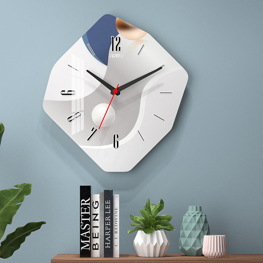 Nordic Modern Style Silent Wall Clock