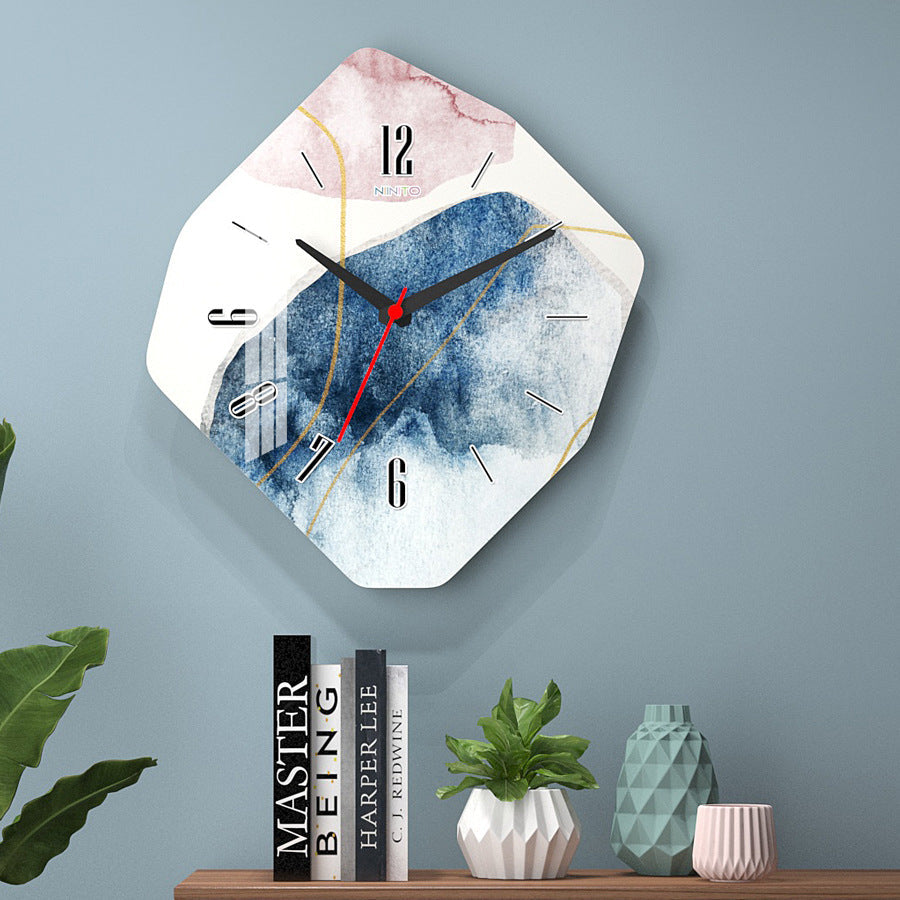 Nordic Modern Style Silent Wall Clock