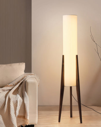 Walnut Floor Lamp Solid Wood Art Lamp