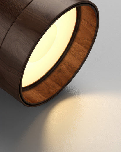 Nordic Wood Grain Elegant Wall Lamp