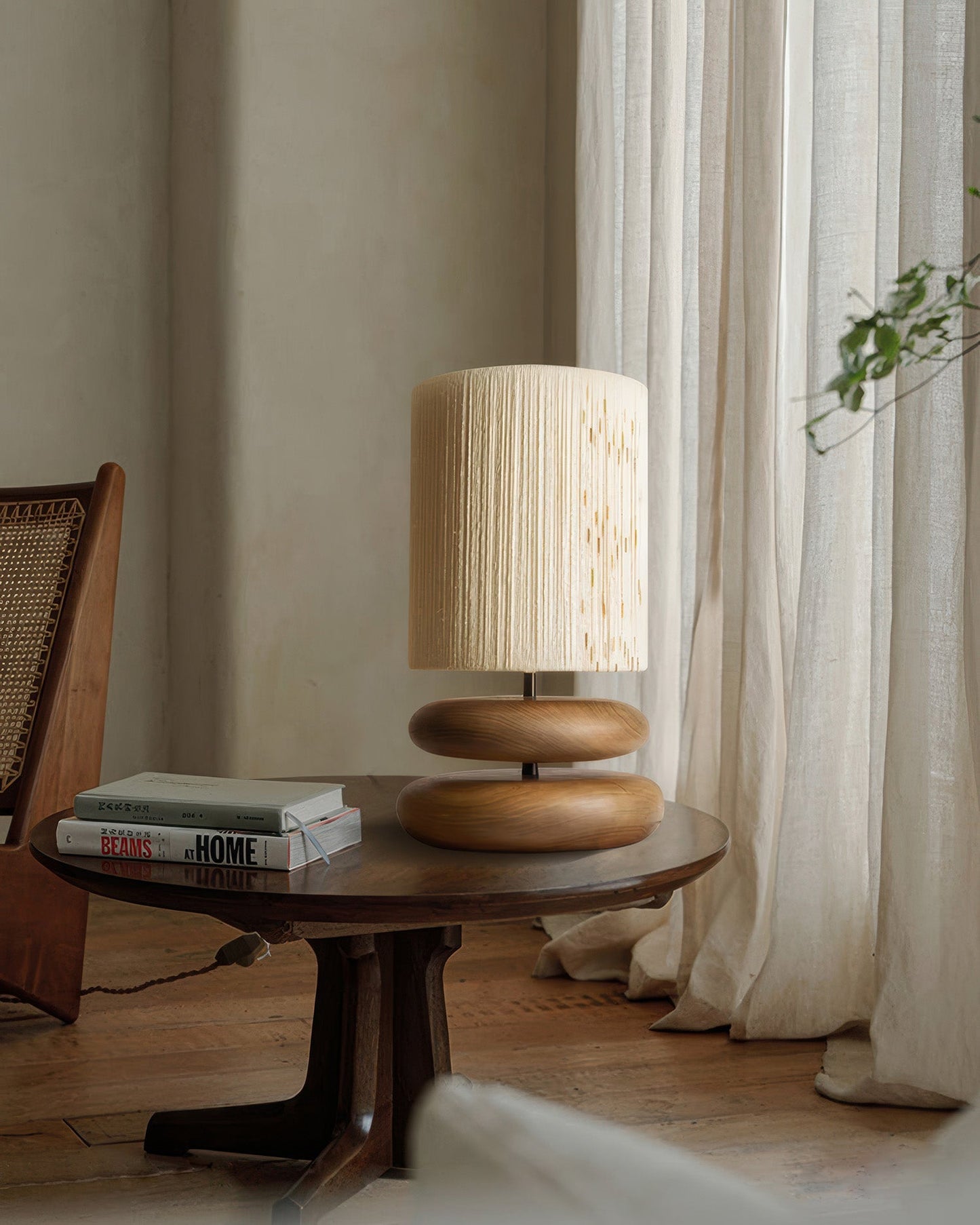 Satori Tranquil Wood Table Lamp