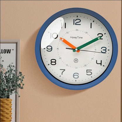 StilKids Ultra Silent Wall Clock for Kids' Rooms & Classrooms | 12-Inch Educational Clock