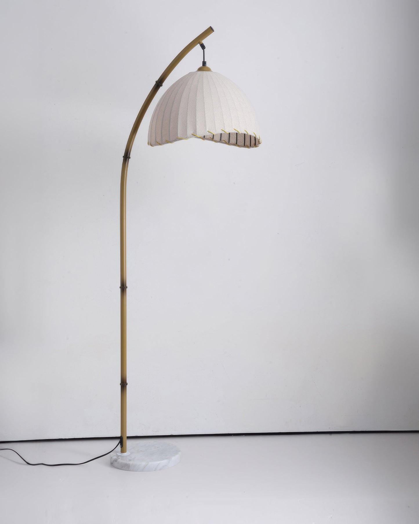 Cultural Zen Bamboo Floor Lamp Illumination