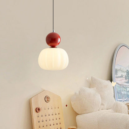 Mini Pumpkin Shade Pendant Lamp