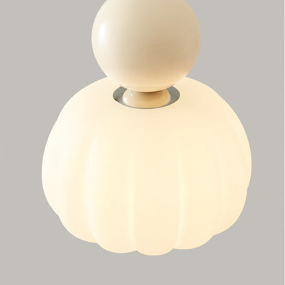 Mini Pumpkin Shade Pendant Lamp