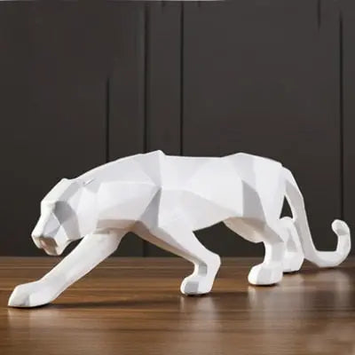 Panther Abstract Figurine