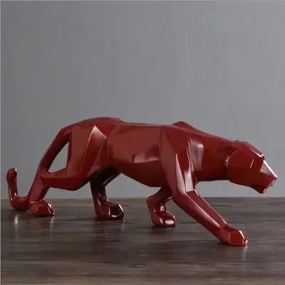 Panther Abstract Figurine