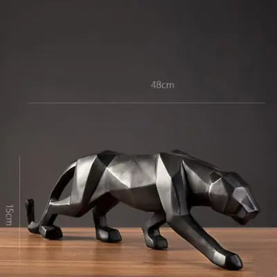 Panther Abstract Figurine