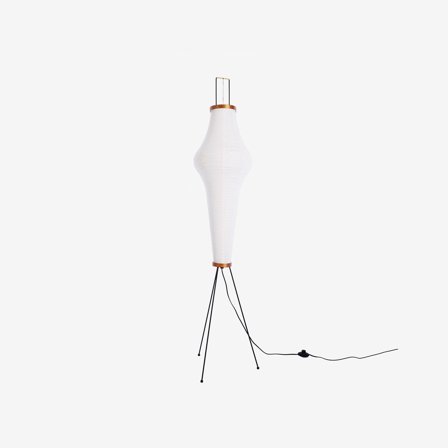 Rice paper floor lamp