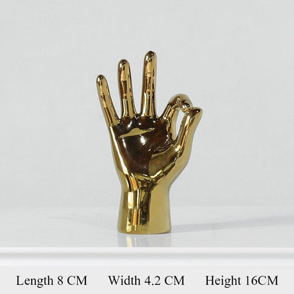 Golden Hand Gesture