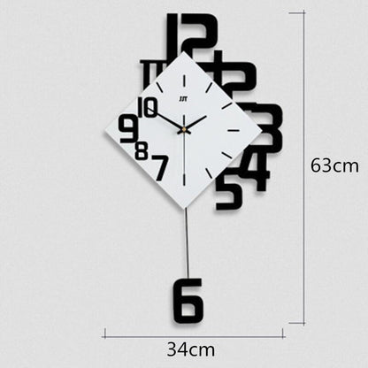 Nordic Clock - Modern Art Clock