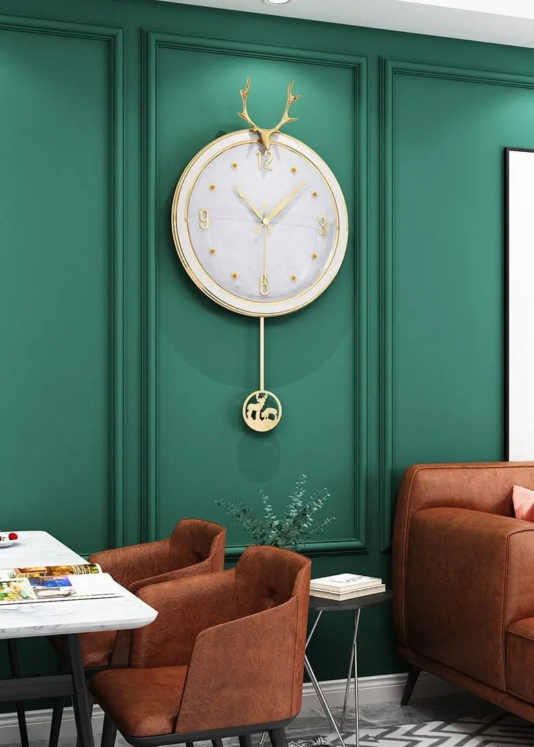 Quincy Pendulum Wall Clock