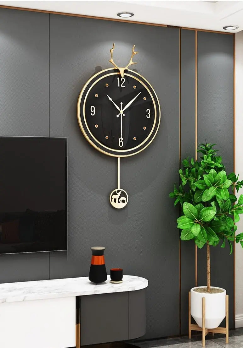 Quincy Pendulum Wall Clock