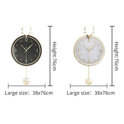 Quincy Pendulum Wall Clock