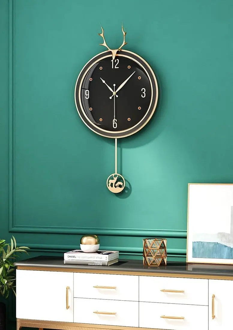 Quincy Pendulum Wall Clock