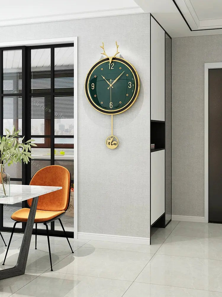 Quincy Pendulum Wall Clock