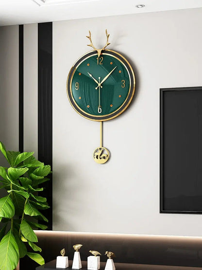 Quincy Pendulum Wall Clock