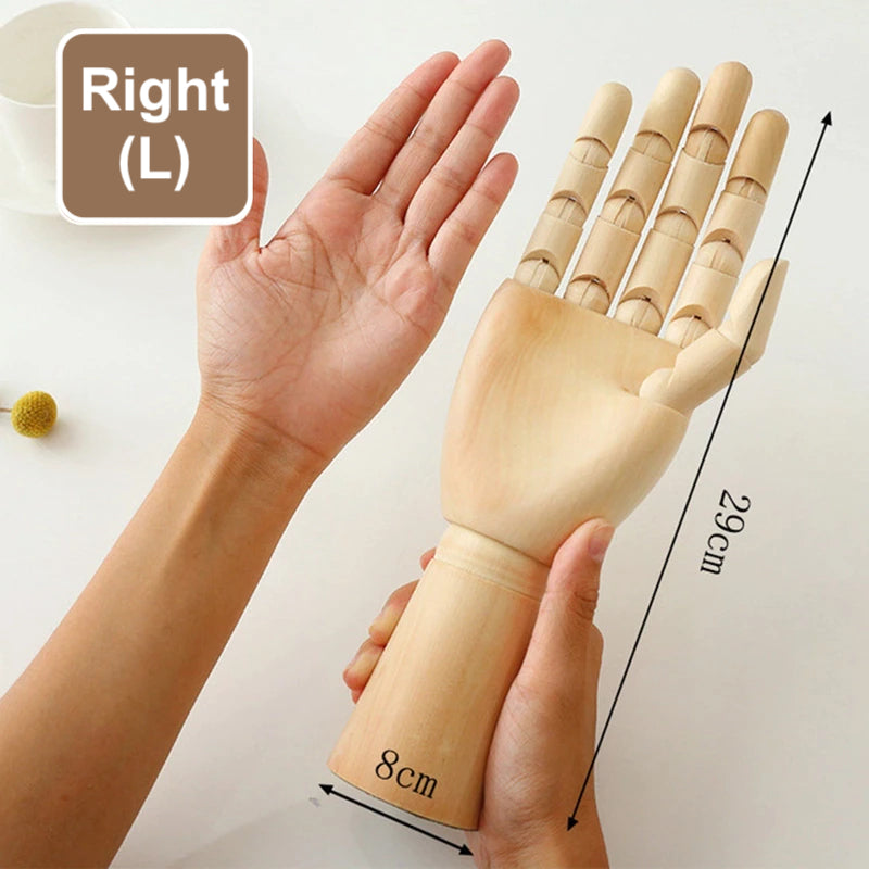 Wooden Hand Figurines