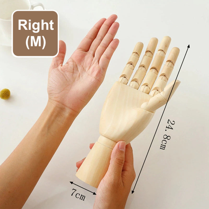 Wooden Hand Figurines