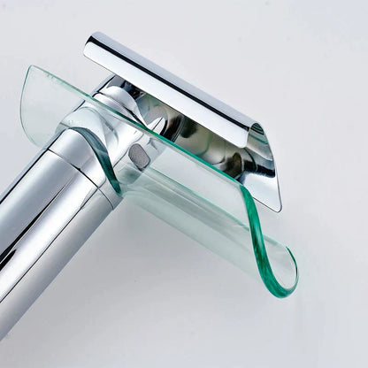 Miravique Glass Waterfall Faucet