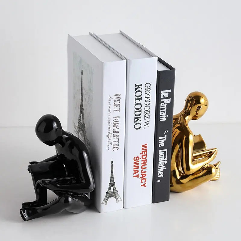 Reading Man Bookend