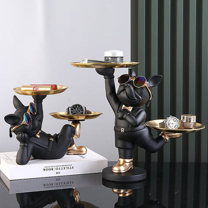 Modern French Bulldog Tray