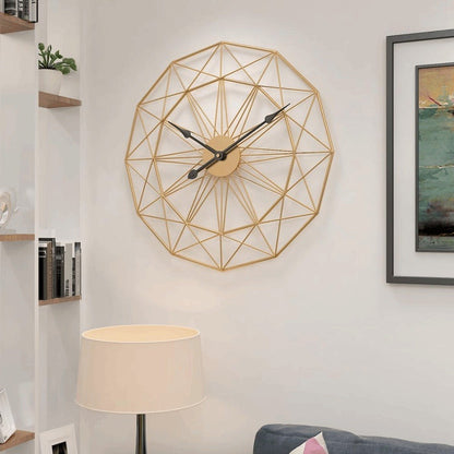 Retro Art Wall Clock - Timeless Eye-Catching