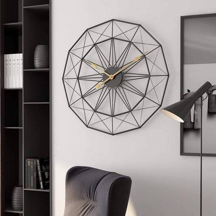 Retro Art Wall Clock - Timeless Eye-Catching