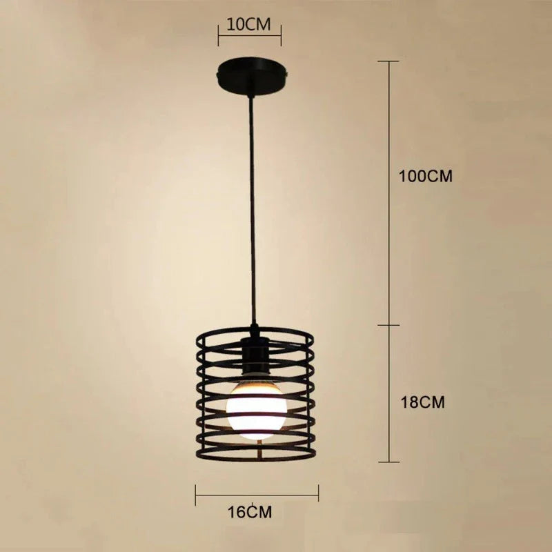 VintageEnthusiasts -Retro pendant ceiling light