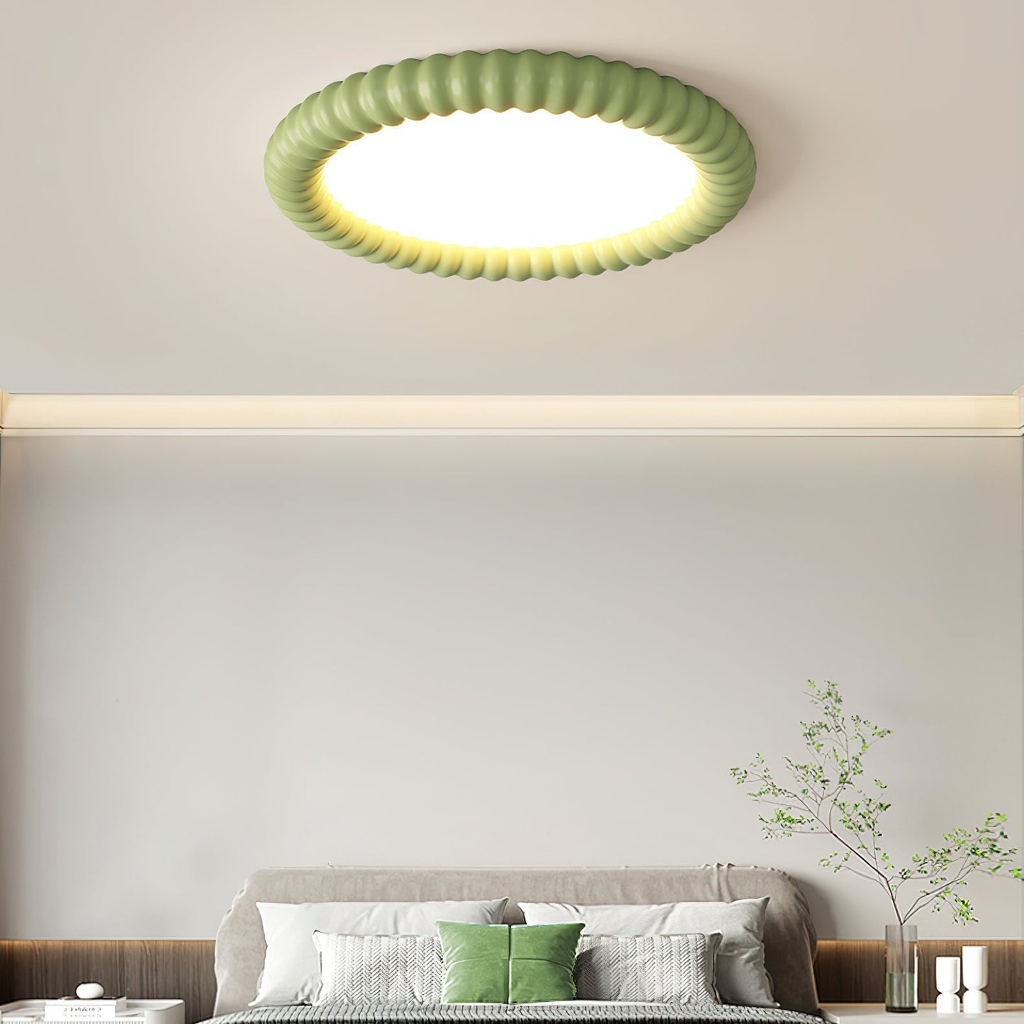 Ripple – Modern Halo Ceiling Lamp