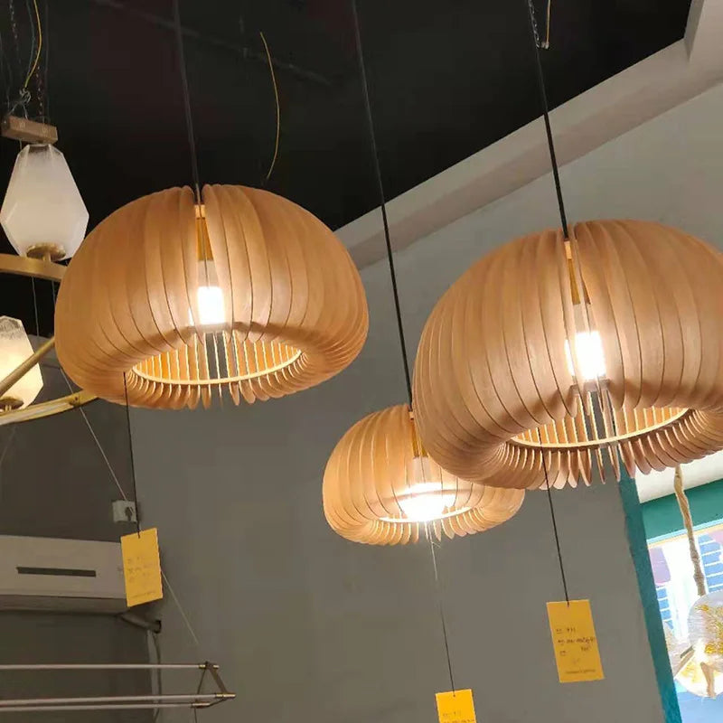 Pumpkin Pendant Lamp