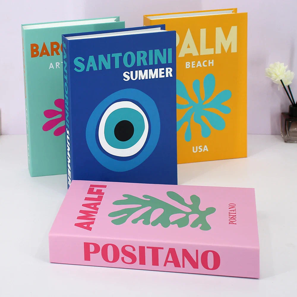 Stylish Decorative Accent Faux Books