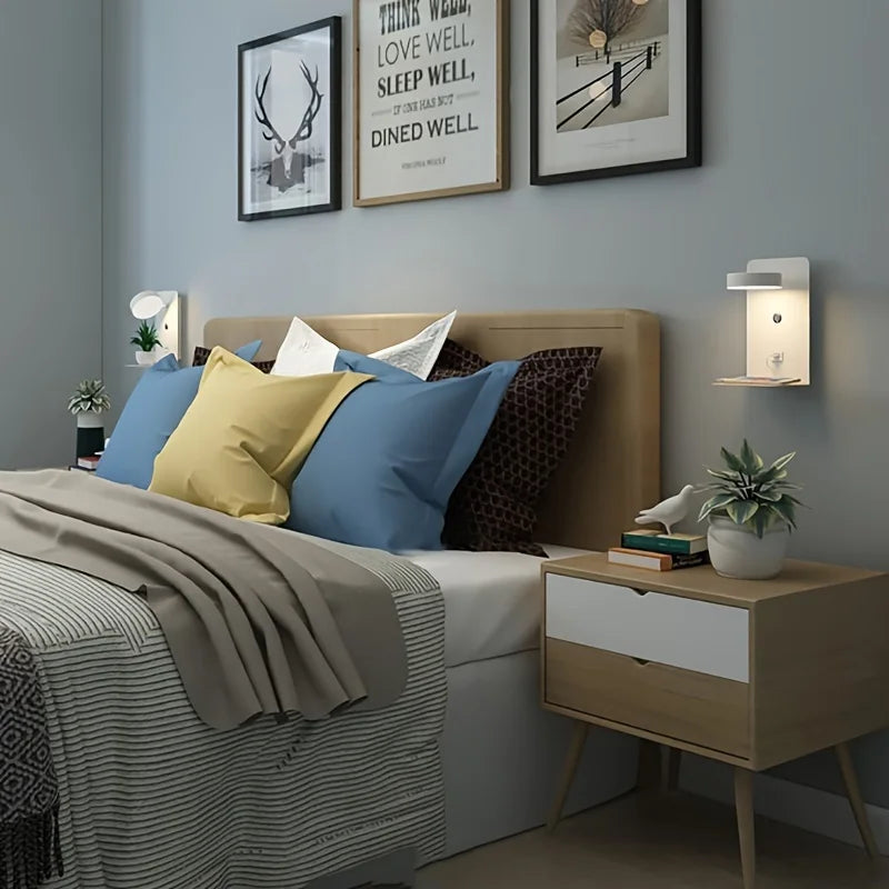 Eclat Freya - Bedside lamp with USB port