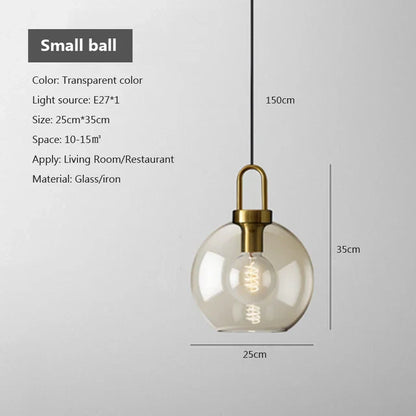 Modern Glass Pendant Light