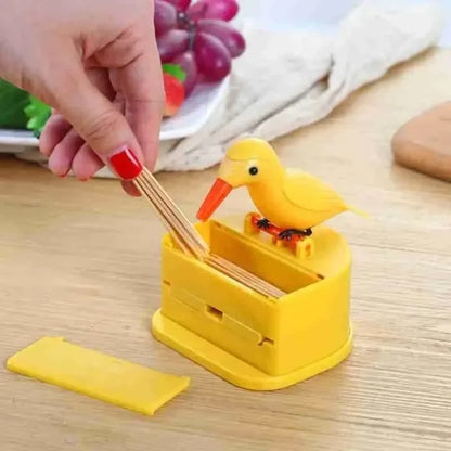 BirdieDispenser - Automatic Bird-Shaped Toothpick Dispenser