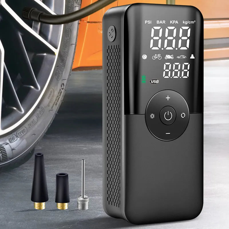 Rechargeable Air Pump Tire Inflator - Max Power for Every Adventure